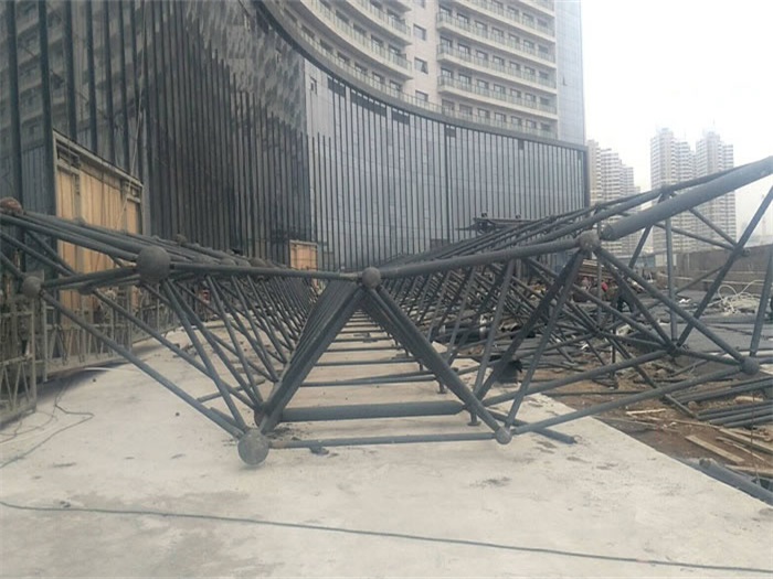 河津万豪酒店雨棚网架